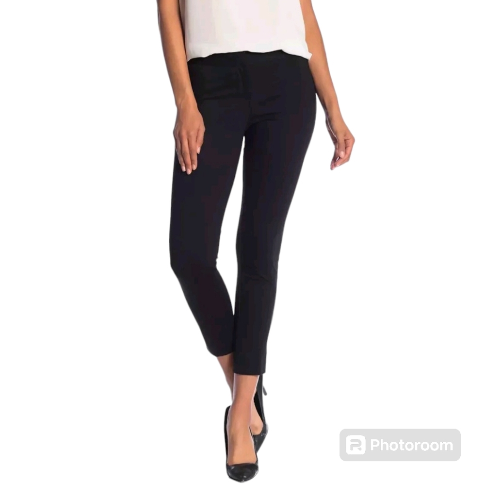 Amanda & Chelsea Size 14P Y2K Low-Rise Ponte Knit Black White Polka Dot Capris - Picture 11 of 11